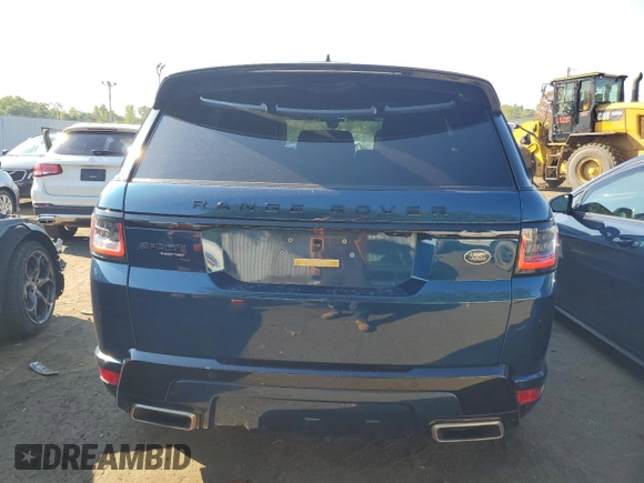 2022 Land Rover Range Rover Sport HSE Dynamic with VIN SALWR2SEXNA205758, listed as a Copart auction lot 70080934 with 43,452 mi miles and Salvage Title. Bid and sale history available at DreamBid. Image 6.