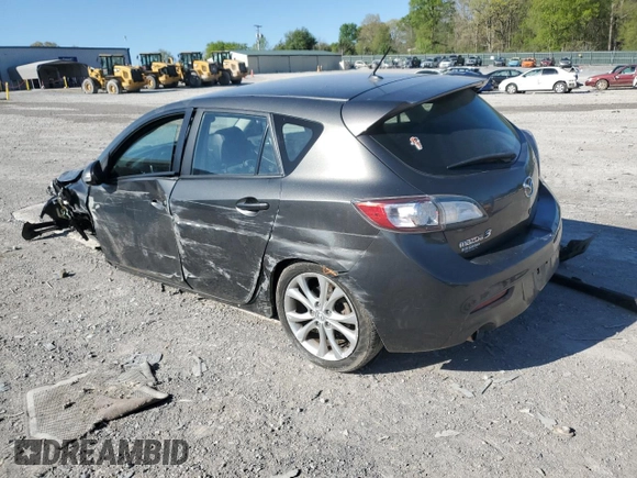 2010 Mazda Mazda3 s Grand Touring with VIN JM1BL1H59A1200442, listed as a Copart auction lot 53202125 with 62,769 mi miles and Salvage Title. Bid and sale history available at carsss.com. Image 2.