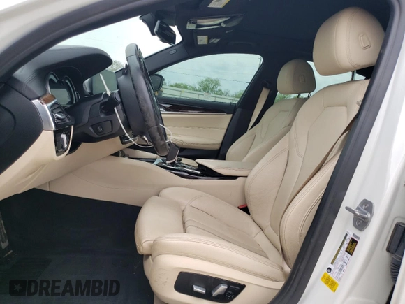 2018 BMW 5 Series 540i with VIN WBAJE5C52JWA95427, listed as a Copart auction lot 50937615 with 48,775 mi miles and Salvage Title. Bid and sale history available at carsss.com. Image 7.