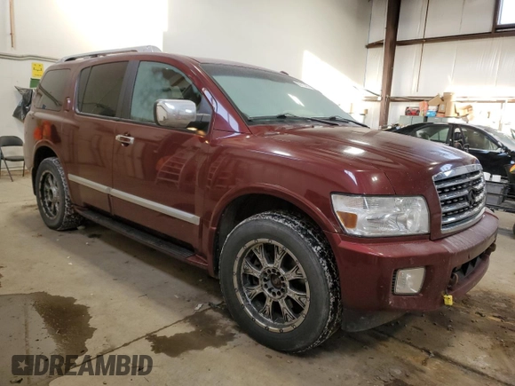 2009 Infiniti QX56 with VIN 5N3AA08C79N903118, listed as a Copart auction lot 83113474 with 188,636 mi miles and Clean Title. Bid and sale history available at carsss.com. Image 4.