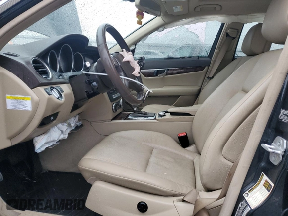 2013 Mercedes-Benz C-Class C 250 Sport with VIN WDDGF4HB8DA796402, listed as a Copart auction lot 44204675 with 107,876 mi miles and Salvage Title. Bid and sale history available at carsss.com. Image 7.