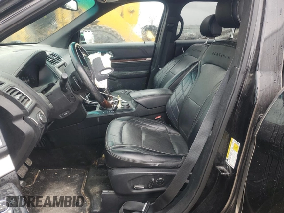 2016 Ford Explorer Platinum with VIN 1FM5K8HT9GGC86327, listed as a Copart auction lot 49594305 with 285,992 mi miles and Salvage Title. Bid and sale history available at DreamBid. Image 7.