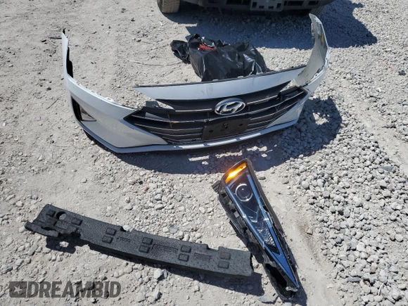 2020 Hyundai Elantra SEL with VIN 5NPD84LF3LH559891, listed as a Copart auction lot 53544515 with 69,637 mi miles and Salvage Title. Bid and sale history available at DreamBid. Image 12.