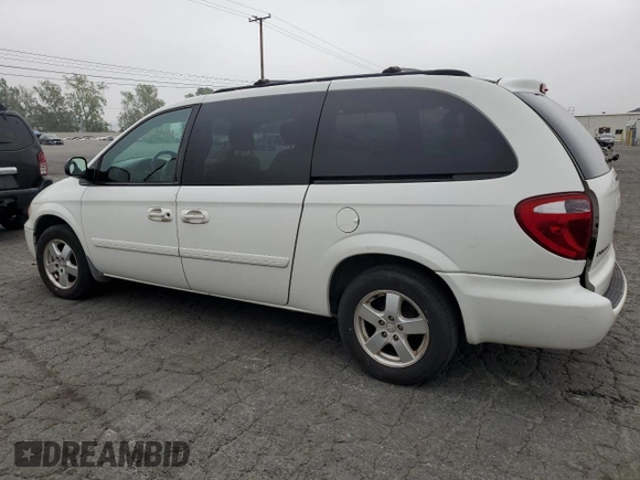 2007 Dodge Grand Caravan SXT with VIN 2D4GP44L67R117199, listed as a Copart auction lot 53190915 with 144,567 mi miles and Clean Title. Bid and sale history available at DreamBid. Image 2.