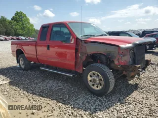 2006 Ford F-250 XL with VIN 1FTSX21P26EC48791, listed as a Copart auction lot 55861705 with 98,621 mi miles and Salvage title. Bid and sale history available at DreamBid. Image 4.
