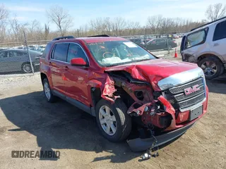 2013 GMC Terrain SLT with VIN 2GKFLVEKXD6205397, listed as a IAAI auction lot 41918708 with 111,780 mi miles and . Bid and sale history available at carsss.com. Image 1.