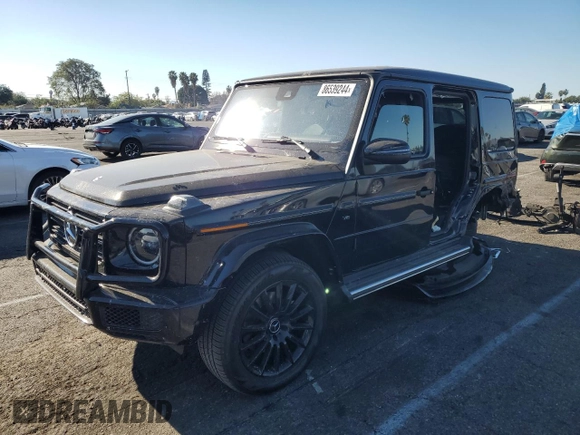 2022 Mercedes-Benz G 550 with VIN W1NYC6BJ3NX443544, listed as a Copart auction lot 86539244 with 17,618 mi miles and Salvage Title. Bid and sale history available at DreamBid. Image 1.