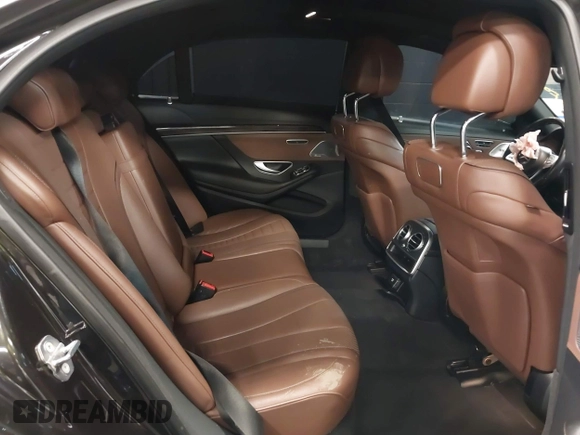 2019 Mercedes-Benz S 560 with VIN WDDUG8GB6KA457322, listed as a IAAI auction lot 41579027 with 34,312 mi miles and . Bid and sale history available at DreamBid. Image 8.