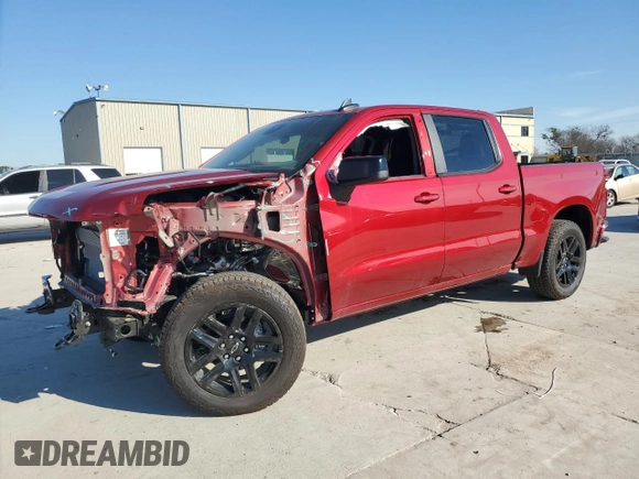 2024 Chevrolet Silverado 1500 RST with VIN 3GCUDEED7RG461736, listed as a Copart auction lot 87898835 with 20 mi miles and Salvage Title. Bid and sale history available at carsss.com. Image 1.