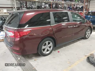 2020 Honda Odyssey EX with VIN 5FNRL6H50LB028372, listed as a IAAI auction lot 40763598 with 38,512 mi miles and . Bid and sale history available at DreamBid. Image 4.