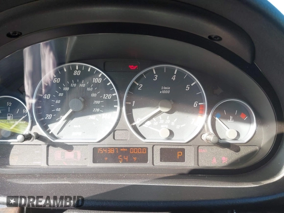 2003 BMW 3 Series 330Ci with VIN WBABN53463PH02440, listed as a IAAI auction lot 41484480 with 154,387 mi miles and . Bid and sale history available at carsss.com. Image 7.