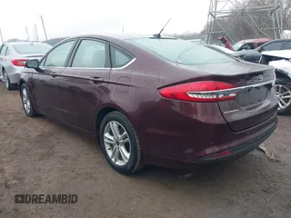 2018 Ford Fusion SE with VIN 3FA6P0H72JR202854, listed as a IAAI auction lot 41571355 with 88,182 mi miles. Bid and sale history available at carsss.com. Image 3.