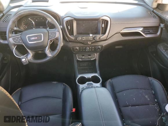 2022 GMC Terrain AT4 with VIN 3GKALYEV9NL300472, listed as a Copart auction lot 87252364 with 19,014 mi miles and Salvage Title. Bid and sale history available at DreamBid. Image 8.