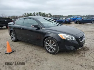 2012 Volvo C70 T5 with VIN YV1672MC8CJ127982, listed as a Copart auction lot 42875615 with 96,906 mi miles and Salvage Title. Bid and sale history available at carsss.com. Image 4.