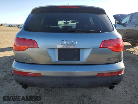 2007 Audi Q7 Premium with VIN WA1BY74L37D035210, listed as a Copart auction lot 52776075 with 233,829 mi miles and Clean Title. Bid and sale history available at carsss.com. Image 6.