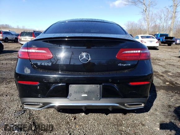 2018 Mercedes-Benz E 400 with VIN WDD1J6GB5JF025833, listed as a Copart auction lot 46628973 with 50,562 mi miles and . Bid and sale history available at DreamBid. Image 6.