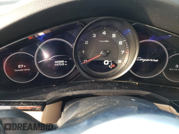 2020 Porsche Cayenne z VIN WP1AA2AY7LDA00154, wystawiony jako Copart lot #70432882 z przebiegiem 42 898 mil mil oraz . Historia ofert i sprzedaży dostępna na DreamBid. Obrazek 9.