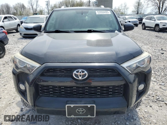 2014 Toyota 4Runner Limited with VIN JTEBU5JR5E5189998, listed as a Copart auction lot 53950495 with 175,562 mi miles and Clean Title. Bid and sale history available at carsss.com. Image 5.