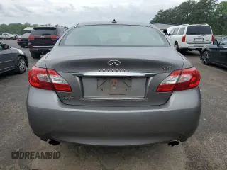 2012 Infiniti M with VIN JN1BY1AP3CM330170, listed as a Copart auction lot 47458715 with 105,726 mi miles and Salvage title. Bid and sale history available at DreamBid. Image 6.