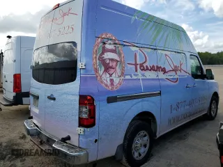 2012 Nissan NV SV with VIN 1N6BF0LY7CN100156, listed as a Copart auction lot 51868045 with Not provided miles and Salvage title. Bid and sale history available at DreamBid. Image 3.