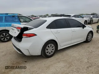 2021 Toyota Corolla L with VIN 5YFDPMAE2MP200095, listed as a Copart auction lot 51287355 with 61,471 mi miles and Salvage Title. Bid and sale history available at DreamBid. Image 3.