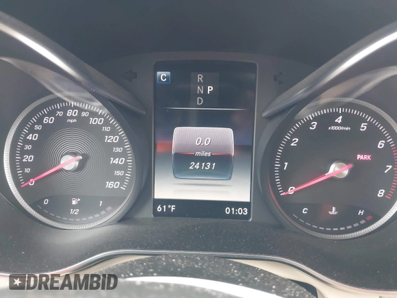 2018 Mercedes-Benz GLC 300 with VIN WDC0G4JB0JV038250, listed as a IAAI auction lot 41954769 with 24,131 mi miles and . Bid and sale history available at DreamBid. Image 7.