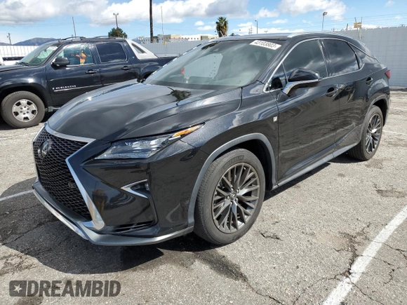 2017 Lexus RX with VIN 2T2BZMCAXHC118810, listed as a Copart auction lot 43103803 with 62,227 mi miles. Bid and sale history available at carsss.com. Image 1.