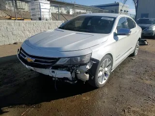 2015 Chevrolet Impala LTZ with VIN 1G1155SL1FU132804, listed as a Copart auction lot 43442135 with 100,018 mi miles and Salvage Title. Bid and sale history available at DreamBid. Image 14.