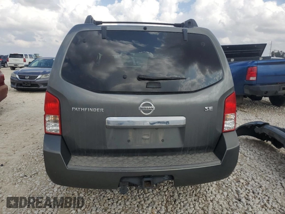 2009 Nissan Pathfinder LE with VIN 5N1AR18U19C614909, listed as a Copart auction lot 79513184 with 93,334 mi miles and Salvage Title. Bid and sale history available at carsss.com. Image 6.