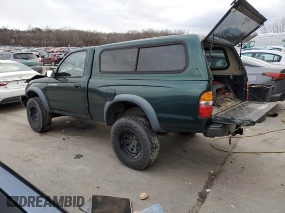 2002 Toyota Tacoma with VIN 5TEPM62NX2Z892453, listed as a Copart auction lot 82680794 with 76,056 mi miles and Salvage title. Bid and sale history available at DreamBid. Image 2.