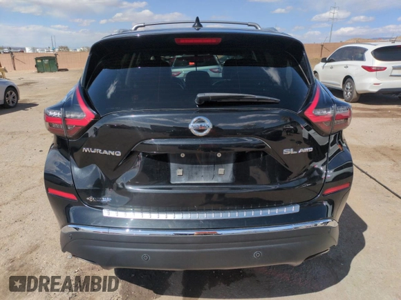 2019 Nissan Murano S with VIN 5N1AZ2MS5KN135591, listed as a Copart auction lot 50617235 with 124,369 mi miles and Salvage Title. Bid and sale history available at carsss.com. Image 6.