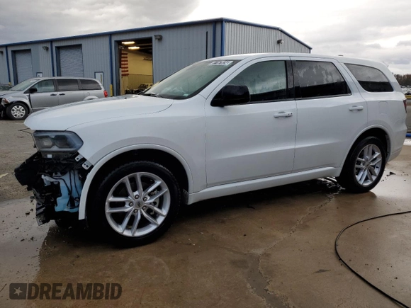2023 Dodge Durango GT with VIN 1C4RDHDG7PC635937, listed as a Copart auction lot 81167834 with 34,568 mi miles and Clean title. Bid and sale history available at DreamBid. Image 1.