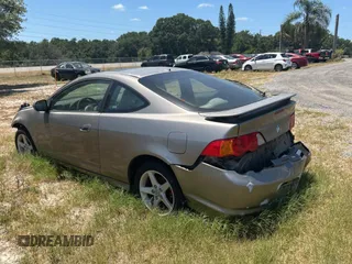 2003 Acura RSX with VIN JH4DC54873S002163, listed as a Copart auction lot 55529755 with Not Provided miles and Salvage Title. Bid and sale history available at DreamBid. Image 3.