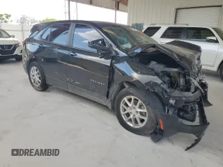 2023 Chevrolet Equinox LS with VIN 3GNAXHEG9PL154005, listed as a Copart auction lot 57805865 with Not provided miles and Salvage title. Bid and sale history available at DreamBid. Image 4.