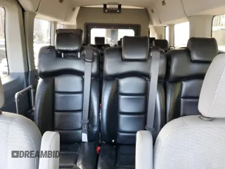 2017 Ford Transit Passenger XL with VIN 1FBZX2CM8HKB38970, listed as a Copart auction lot 55408154 with 56,597 mi miles and Salvage Title. Bid and sale history available at carsss.com. Image 10.