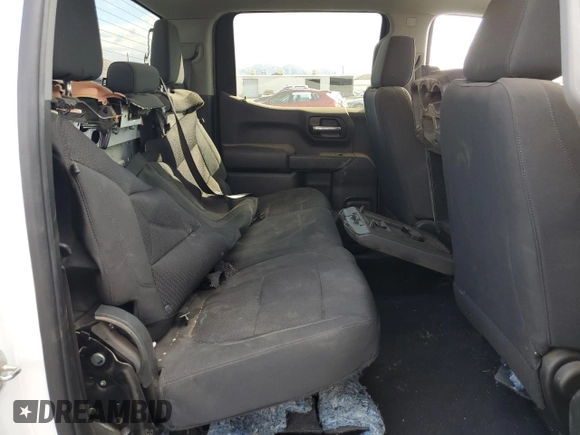 2021 Chevrolet Silverado 1500 Custom with VIN 3GCPWBEK2MG473922, listed as a Copart auction lot 42142875 with Not Provided miles and Salvage Title. Bid and sale history available at DreamBid. Image 10.