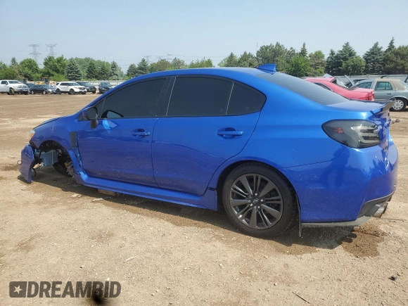2018 Subaru WRX with VIN JF1VA1A60J9810520, listed as a Copart auction lot 59505985 with 86,295 mi miles and Salvage title. Bid and sale history available at DreamBid. Image 2.