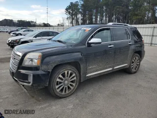 2017 GMC Terrain Denali with VIN 2GKFLVE35H6103892, listed as a Copart auction lot 42115055 with 98,319 mi miles and Salvage Title. Bid and sale history available at carsss.com. Image 1.
