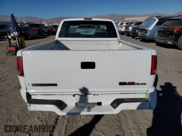 1996 GMC Sonoma SLS with VIN 1GTCS1940T8533121, listed as a Copart auction lot 85739534 with 162,713 mi miles and Salvage Title. Bid and sale history available at carsss.com. Image 6.