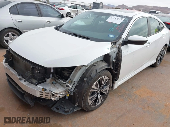 2016 Honda Civic Sedan EX-T with VIN 19XFC1F35GE036034, listed as a IAAI auction lot 41792274 with 44,978 mi miles. Bid and sale history available at carsss.com. Image 18.