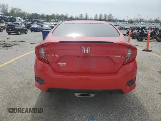 2019 Honda Civic Sport with VIN 2HGFC2F80KH517096, listed as a Copart auction lot 50822795 with 76,519 mi miles and Salvage title. Bid and sale history available at DreamBid. Image 6.