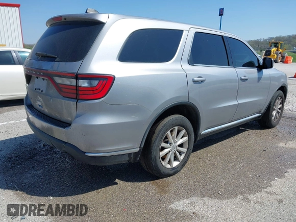 2015 Dodge Durango SXT with VIN 1C4RDJAG2FC114716, listed as a IAAI auction lot 41960920 with 227,497 mi miles and . Bid and sale history available at carsss.com. Image 4.