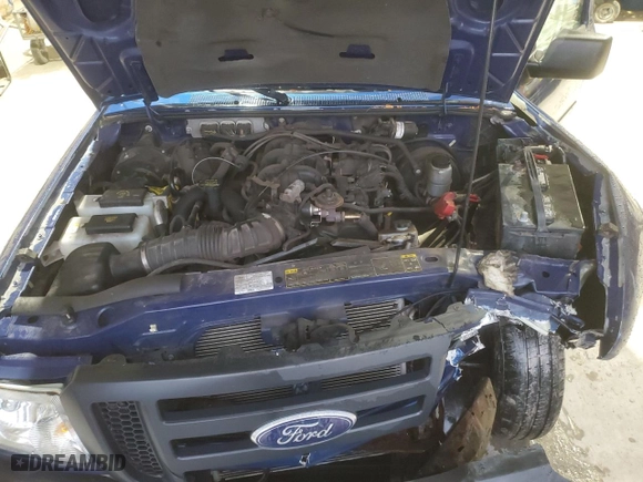 2010 Ford Ranger XL with VIN 1FTKR1EE6APA00733, listed as a Copart auction lot 80281454 with 0 mi miles and Salvage Title. Bid and sale history available at carsss.com. Image 13.