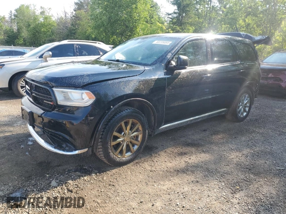 2018 Dodge Durango Special Service with VIN 1C4SDJFT4JC456734, listed as a Copart auction lot 60209895 with 215,624 mi miles and Salvage title. Bid and sale history available at DreamBid. Image 1.