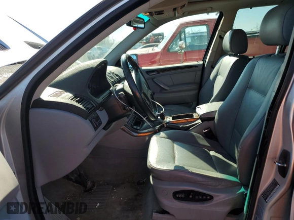 2004 BMW X5 3.0i with VIN 5UXFA13544LU20769, listed as a Copart auction lot 78435554 with 220,775 mi miles and Salvage Title. Bid and sale history available at carsss.com. Image 7.