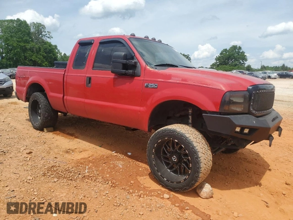 1999 Ford F-250 XL with VIN 1FTNX21L6XEB55705, listed as a Copart auction lot 55469505 with 234,416 mi miles and Salvage title. Bid and sale history available at DreamBid. Image 4.
