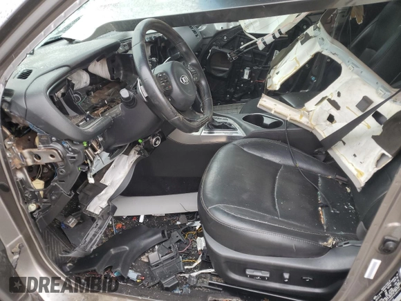 2015 Kia Optima SX Turbo with VIN 5XXGR4A68FG386592, listed as a Copart auction lot 53938425 with Not provided miles and Non repairable. Bid and sale history available at DreamBid. Image 7.