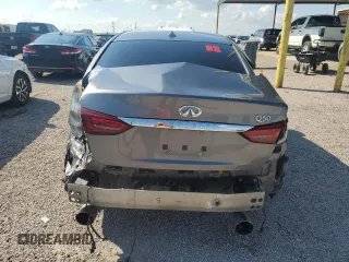 2021 Infiniti Q50 Luxe z VIN JN1EV7BP9MM702393, wystawiony jako Copart lot #55687435 z przebiegiem Nie podano mil oraz Czysty tytuł • Clean title. Historia ofert i sprzedaży dostępna na DreamBid. Obrazek 6.