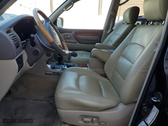 2004 Lexus LX 470 with VIN JTJHT00W343541138, listed as a Copart auction lot 89010625 with 253,826 mi miles and Salvage Title. Bid and sale history available at carsss.com. Image 7.