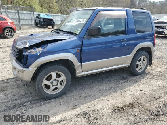 1999 Mitsubishi Montero z VIN H58A0013724, wystawiony jako Copart lot #52986435 z przebiegiem 88 711 mil mil oraz Szkoda całkowita • Salvage title. Historia ofert i sprzedaży dostępna na DreamBid. Obrazek 4.